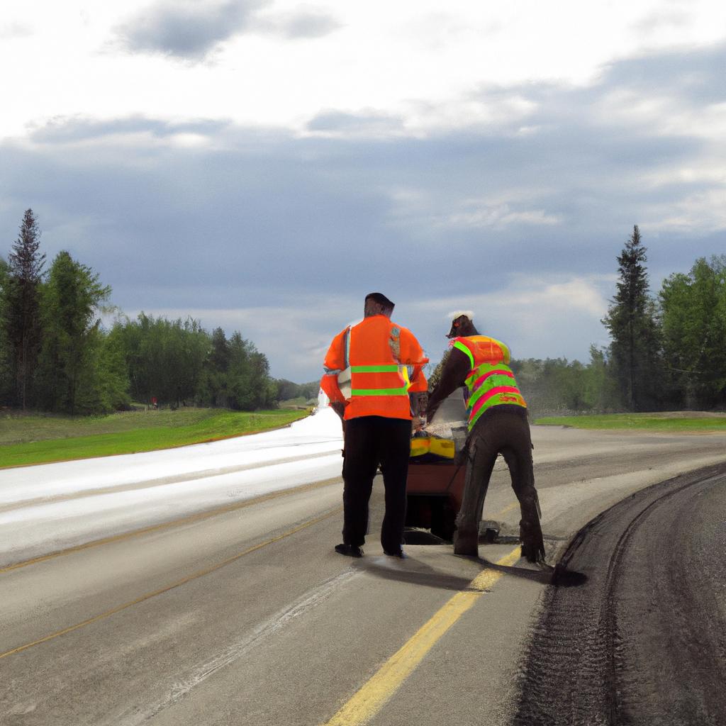 Maintenance crews work around the clock to keep Australia's longest road safe and functional