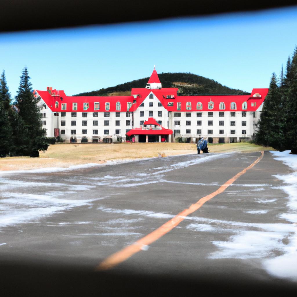 Filming The Shining at Timberline Lodge was a challenge due to the harsh winter weather