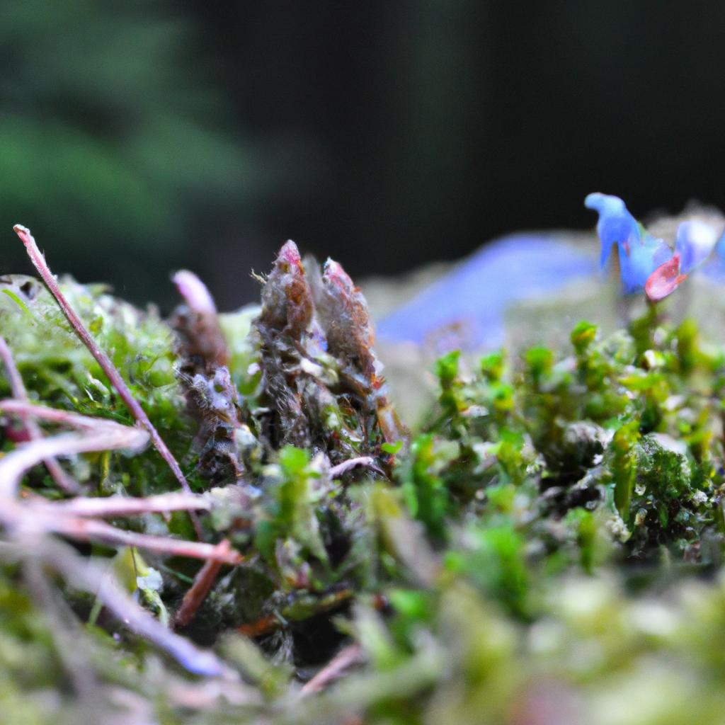 The stunning flora of Belgium's blue forest