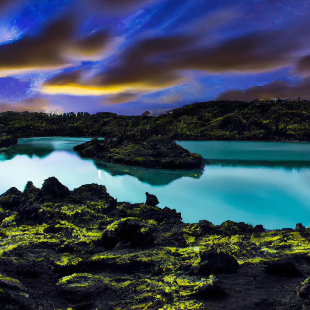 The Blue Lagoon is a popular spot for viewing the Northern Lights during the winter months.