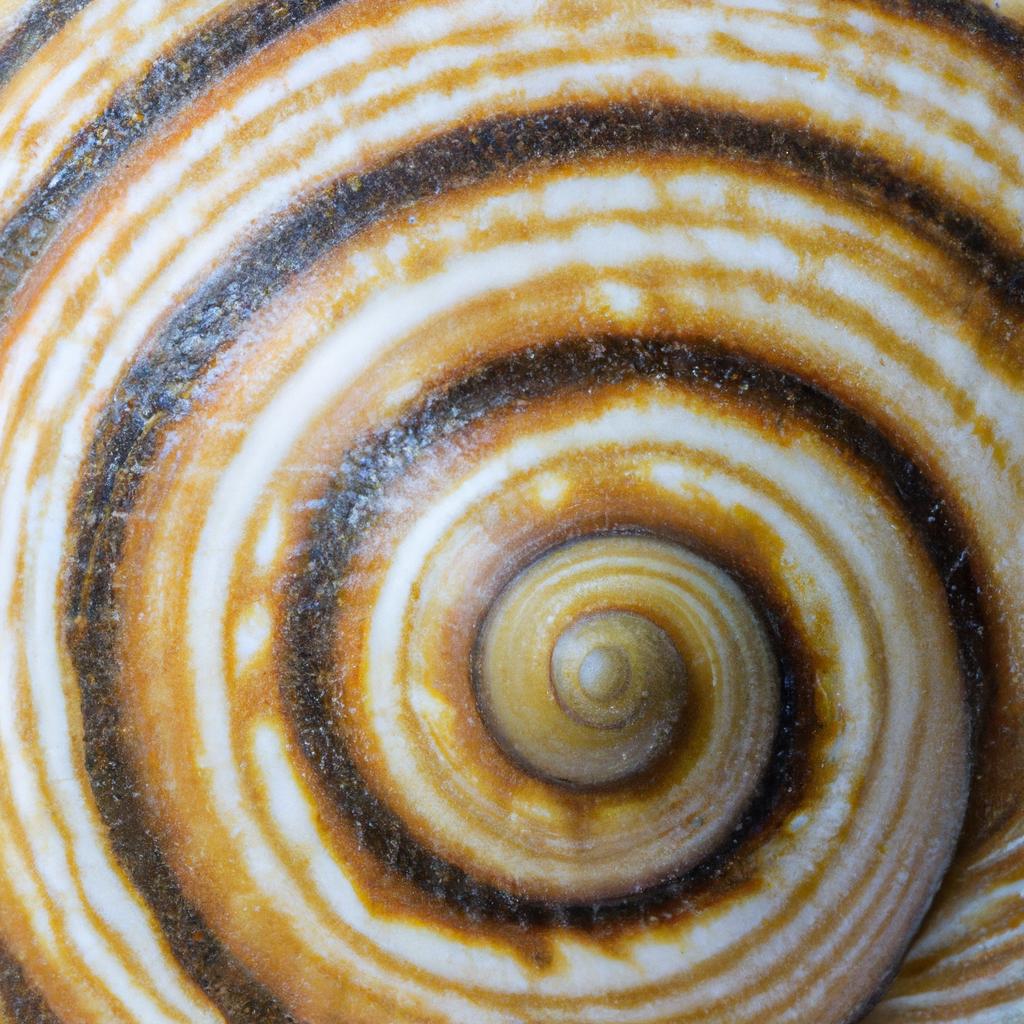 Beauty in the details: the mesmerizing shell of a fire snail