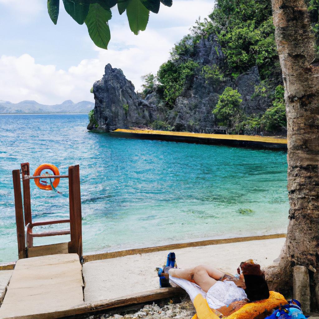 Experience the serenity of Coron Island's untouched beaches