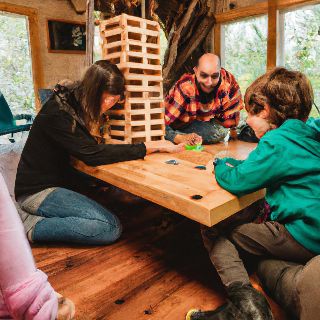 Fun for the whole family at the treehouse