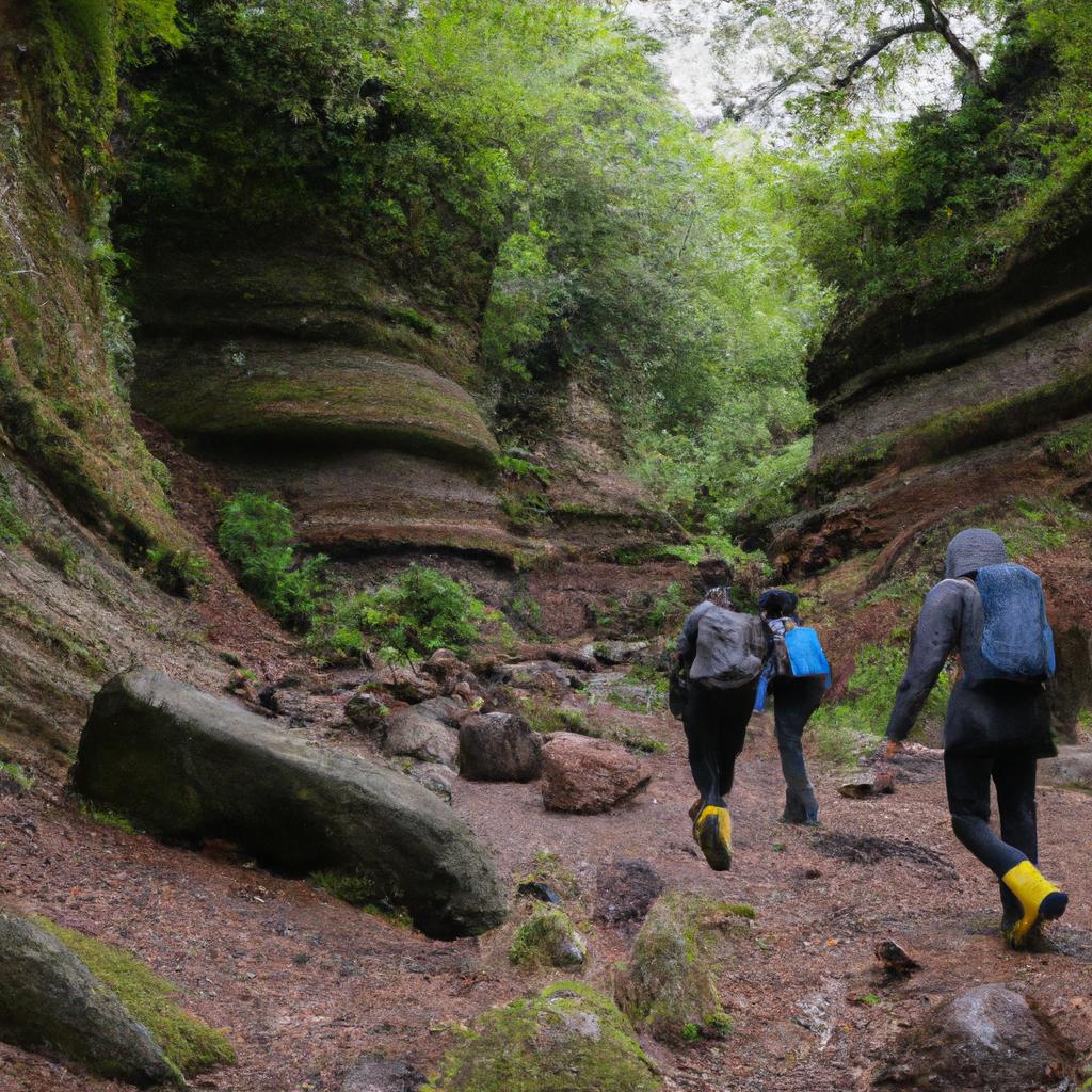 Hiking through Devils Pulpit Scotland is an adventure like no other