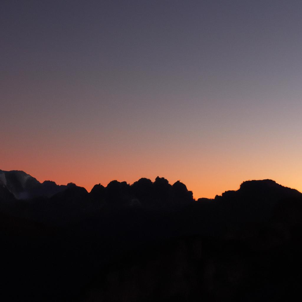 The Dolomites are known for their stunning sunsets