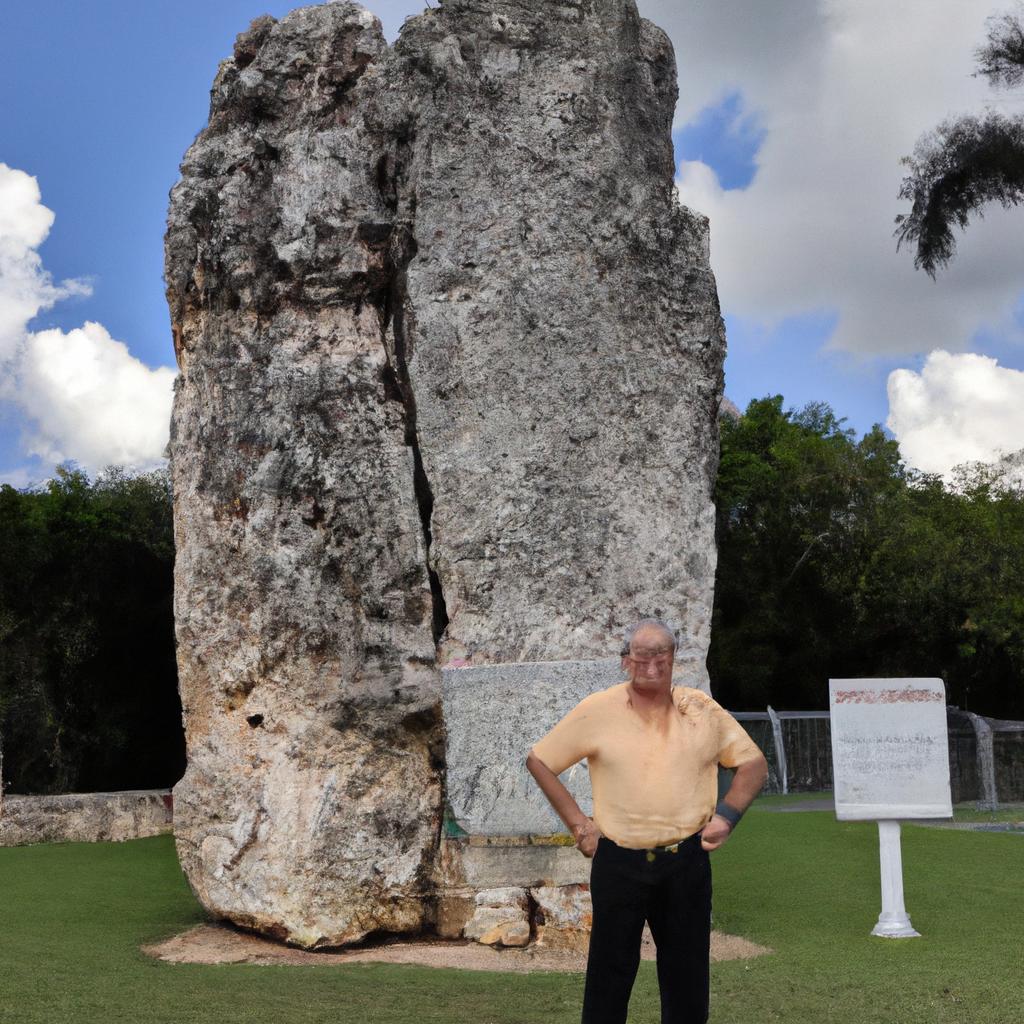 Edward Leedskalnin built Coral Castle alone over the course of 28 years.