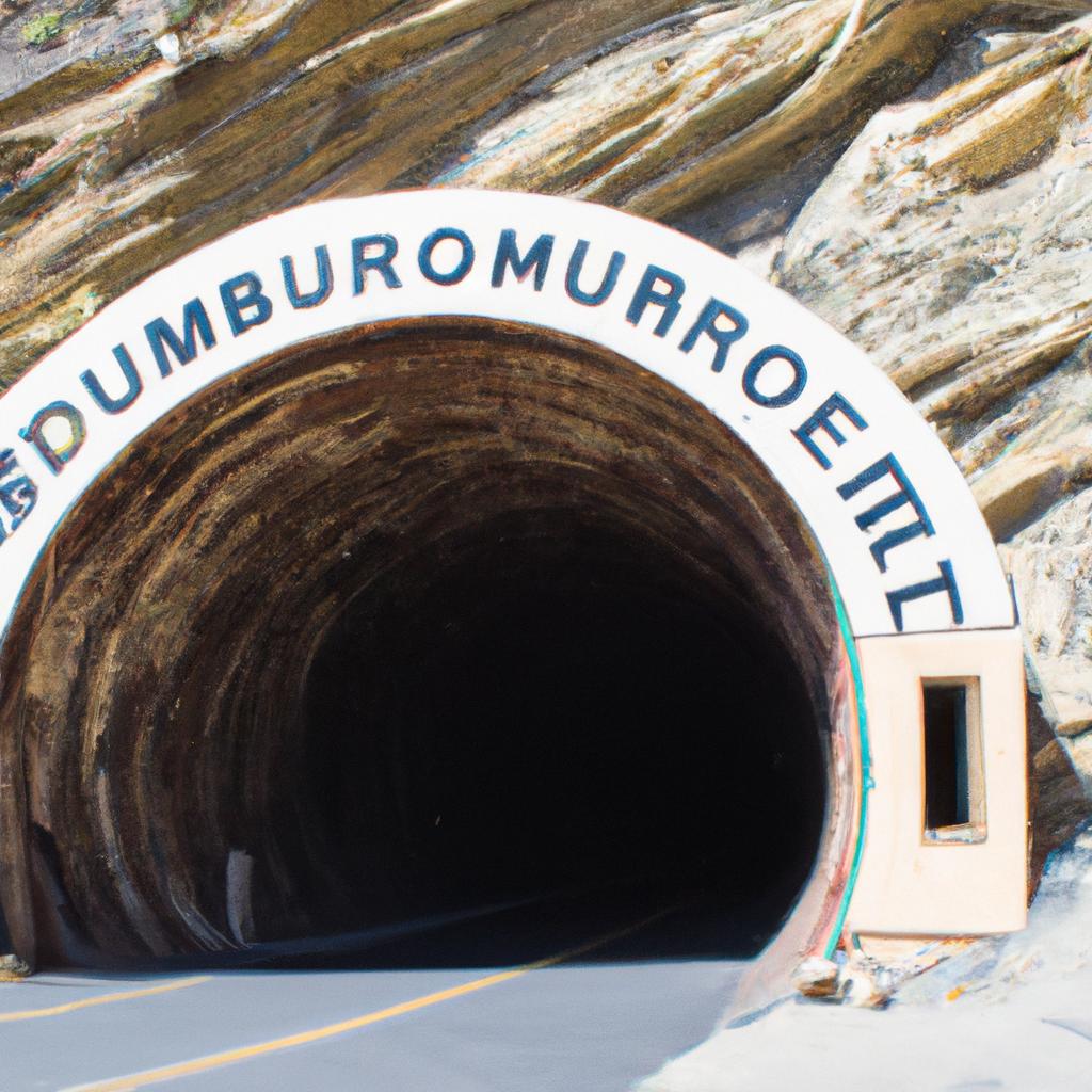 The iconic entrance to the Burro Schmidt Tunnel