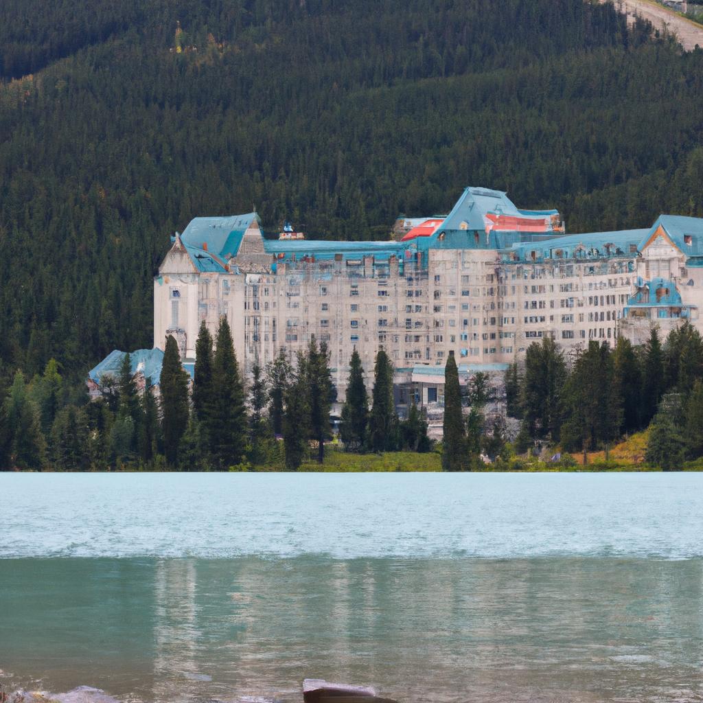 The Fairmont Chateau Lake Louise is a luxurious and iconic hotel in the Canadian Rockies