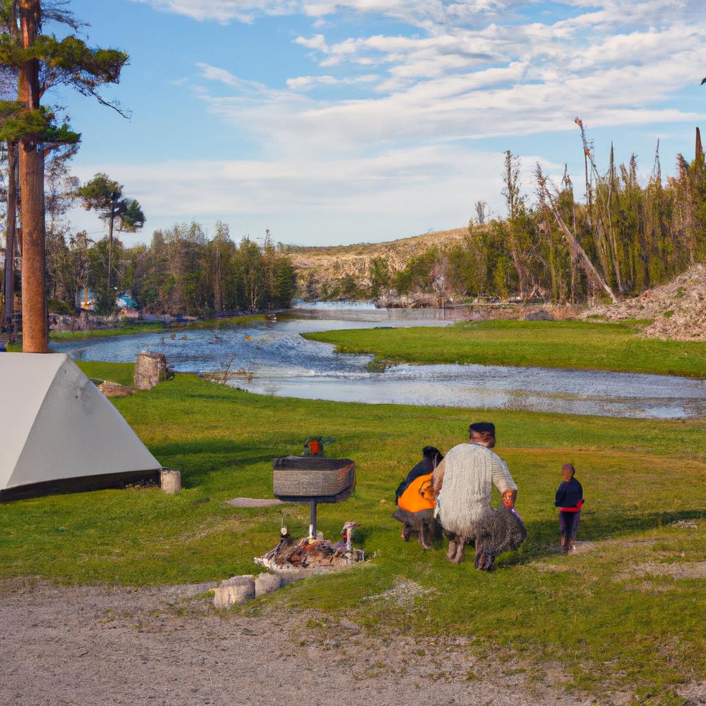 Yellowstone National Park offers over 2,000 campsites for visitors to enjoy.