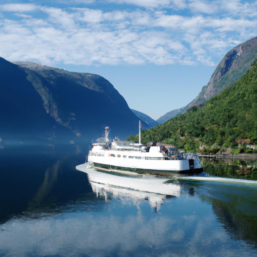 Taking a ferry ride along the Sognefjord is a relaxing way to enjoy the stunning views