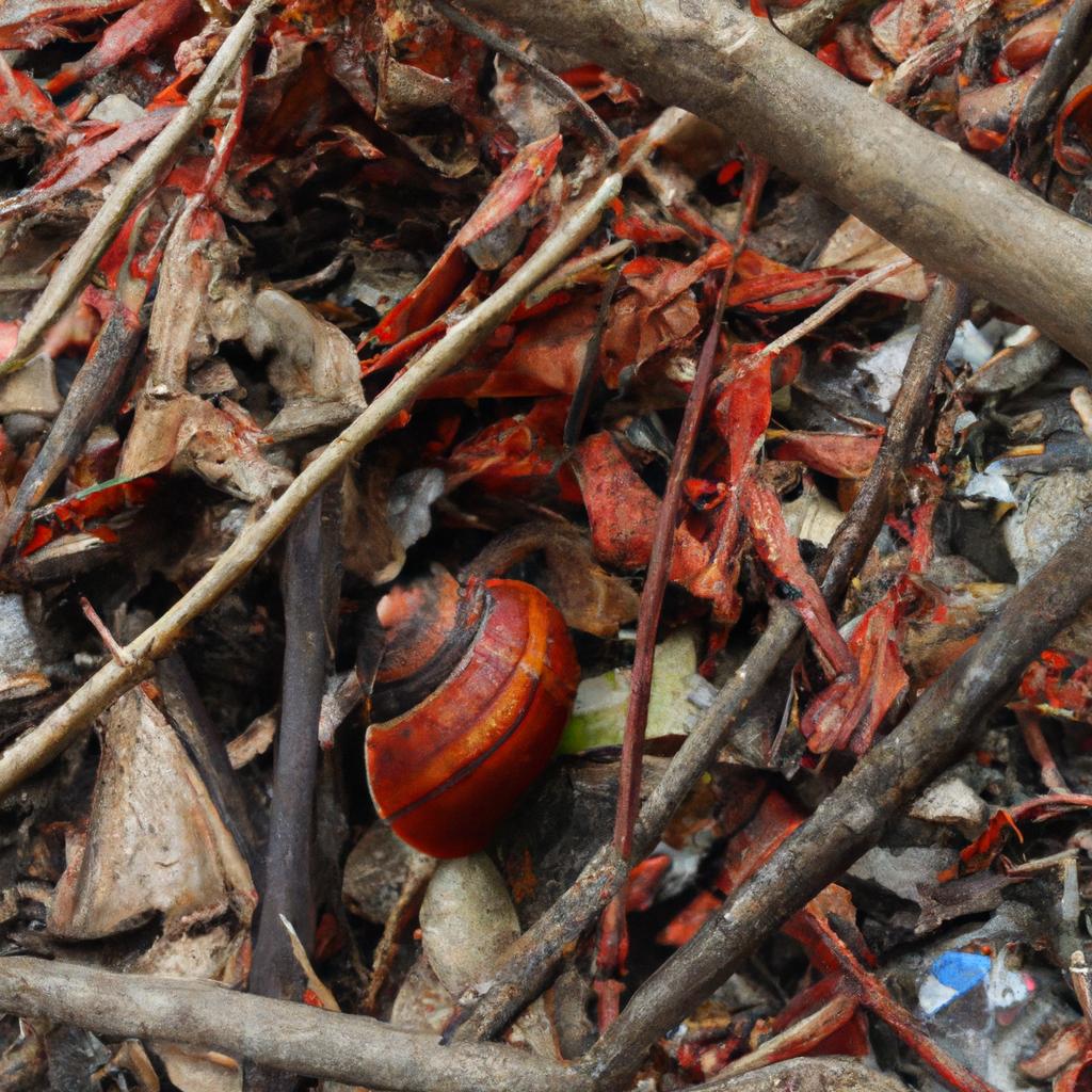 In the heart of the fire: the home of a fire snail