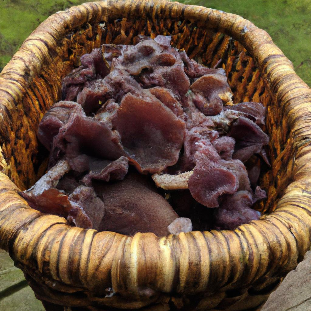 A bountiful harvest of Amethyst Mushrooms promises a flavorful and nutrient-rich addition to any meal.