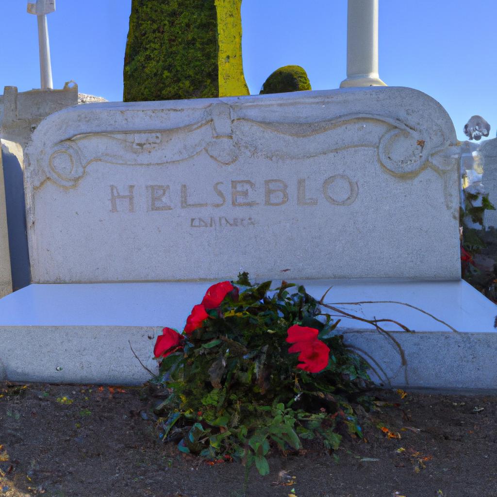 The final resting place of a legend in Colma Necropolis