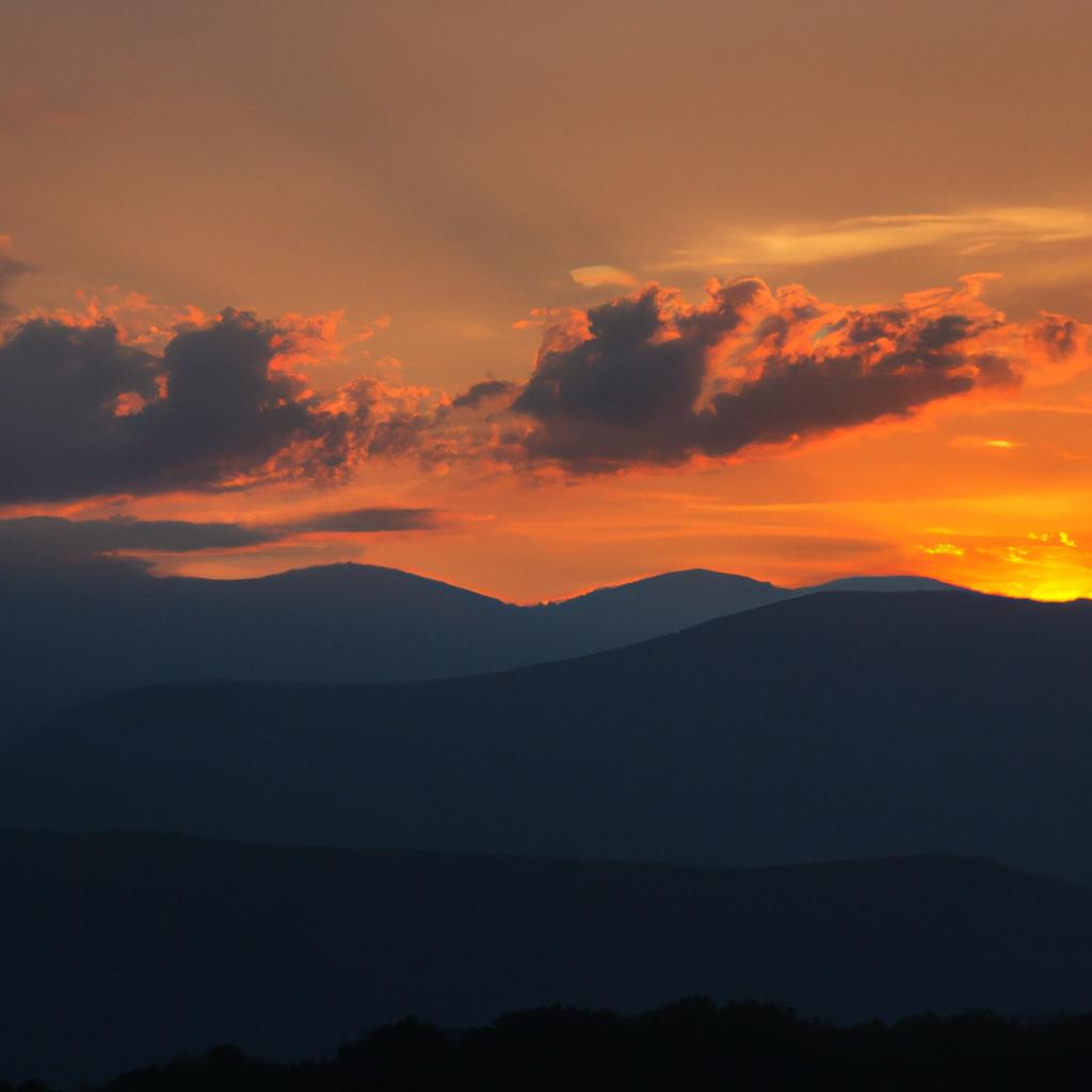 Breathtaking Sunsets in the Great Smokies