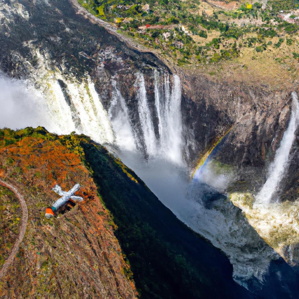 Get a birds-eye view of the Victoria Falls with a helicopter tour