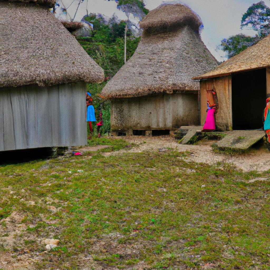 The indigenous Pemon tribe living near Angel Falls, Venezuela