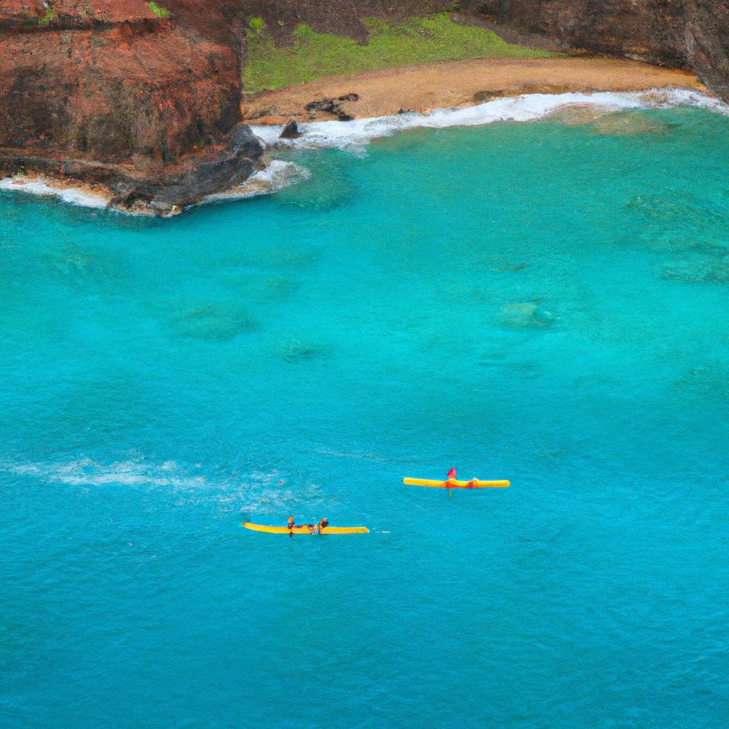 Discovering hidden beaches by kayak - Photo by Forest Woodward