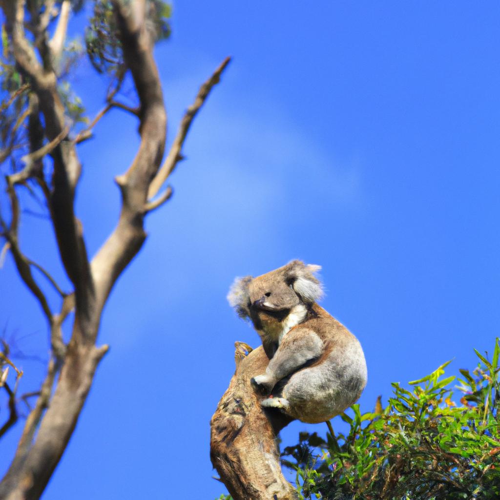 Spotting koalas at Great Otway National Park on The Great Ocean Road