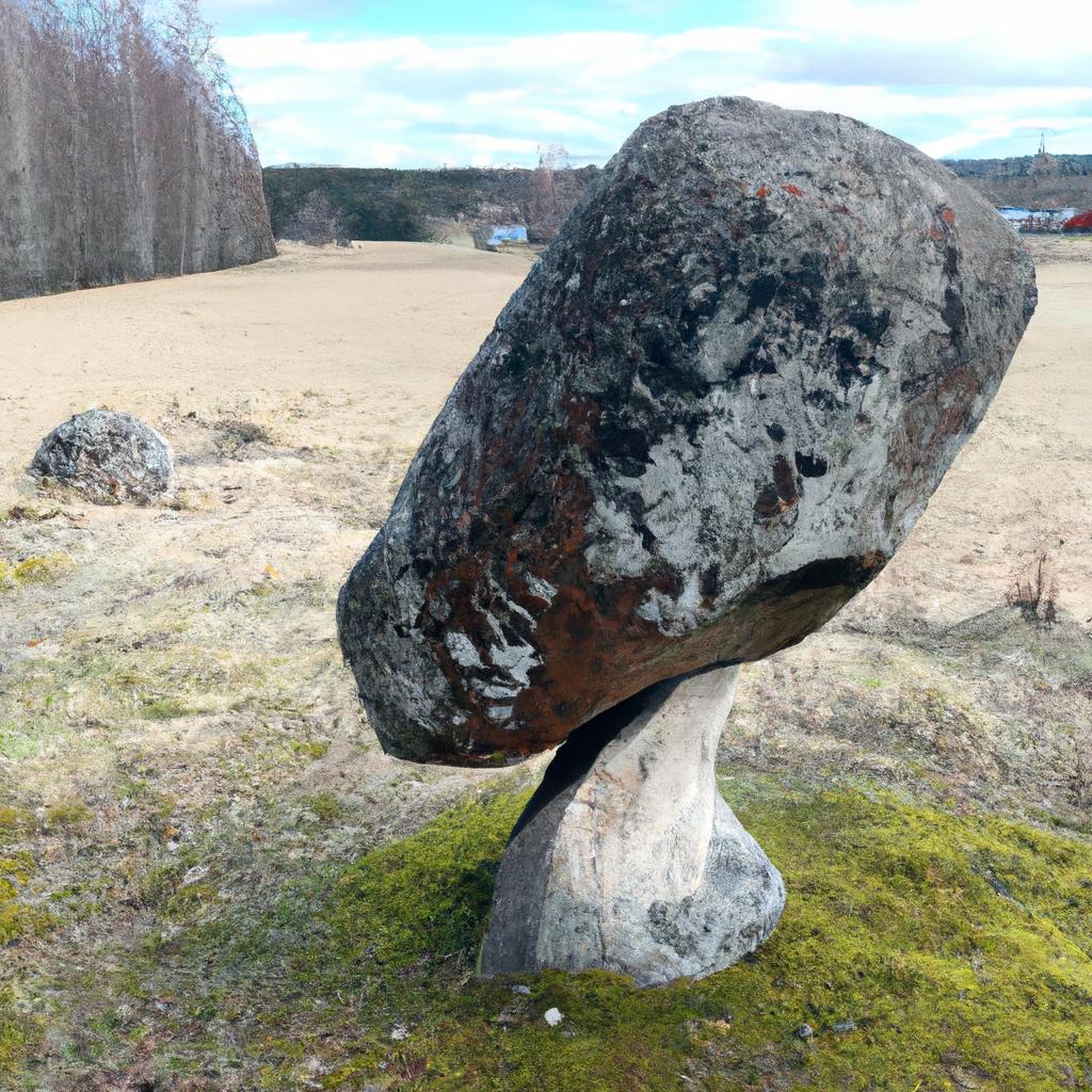 Kummakivi Balancing Rock