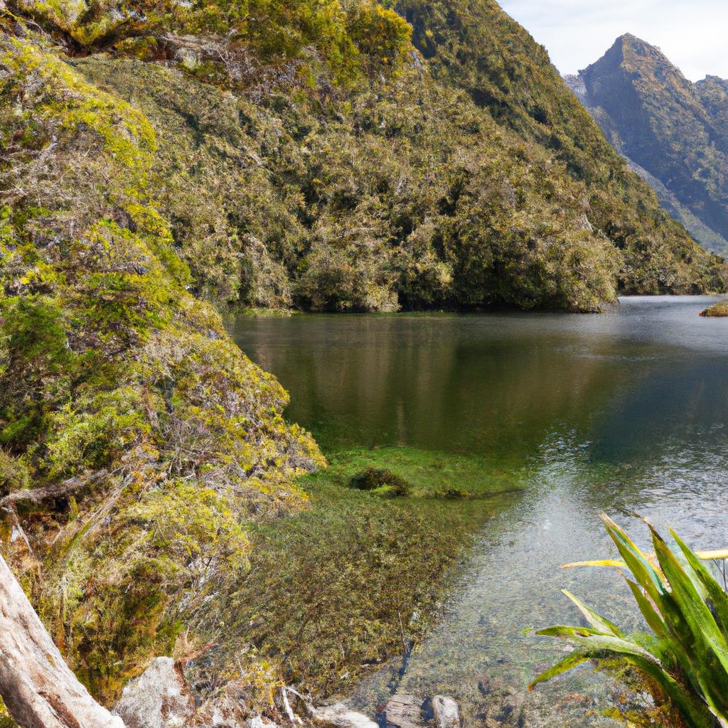 Lake Ada is just one of the many picturesque sights to see on the Milford Track