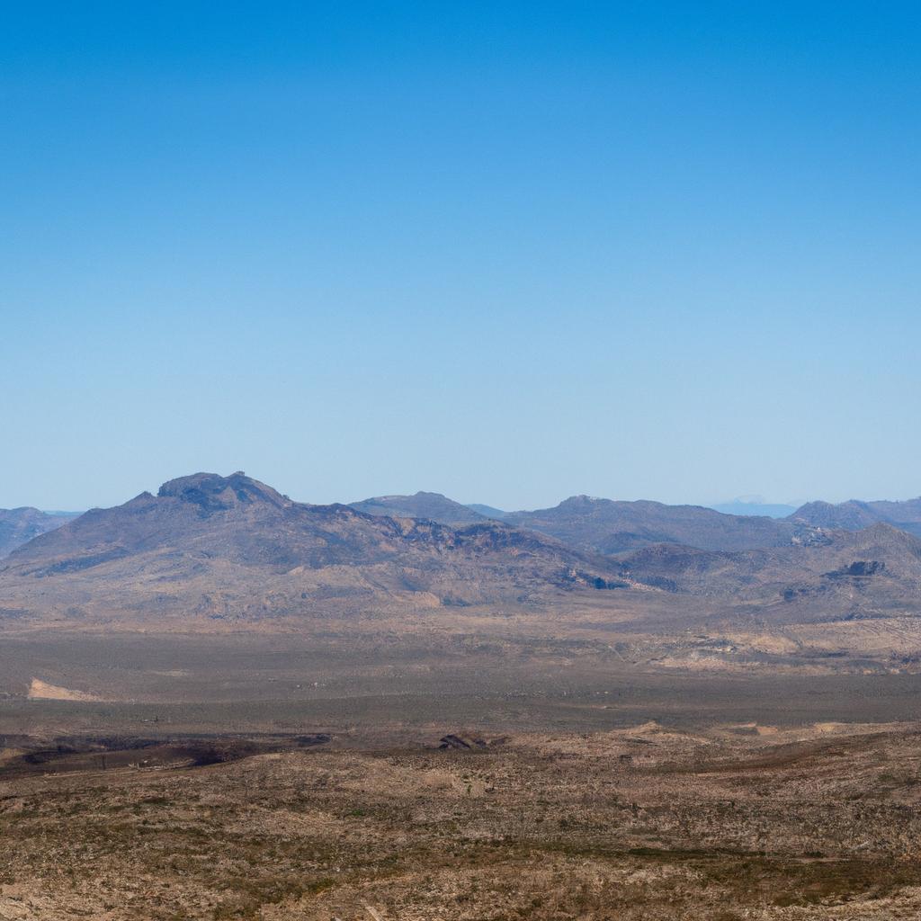 The vast and barren Nevada desert on the loneliest highway.