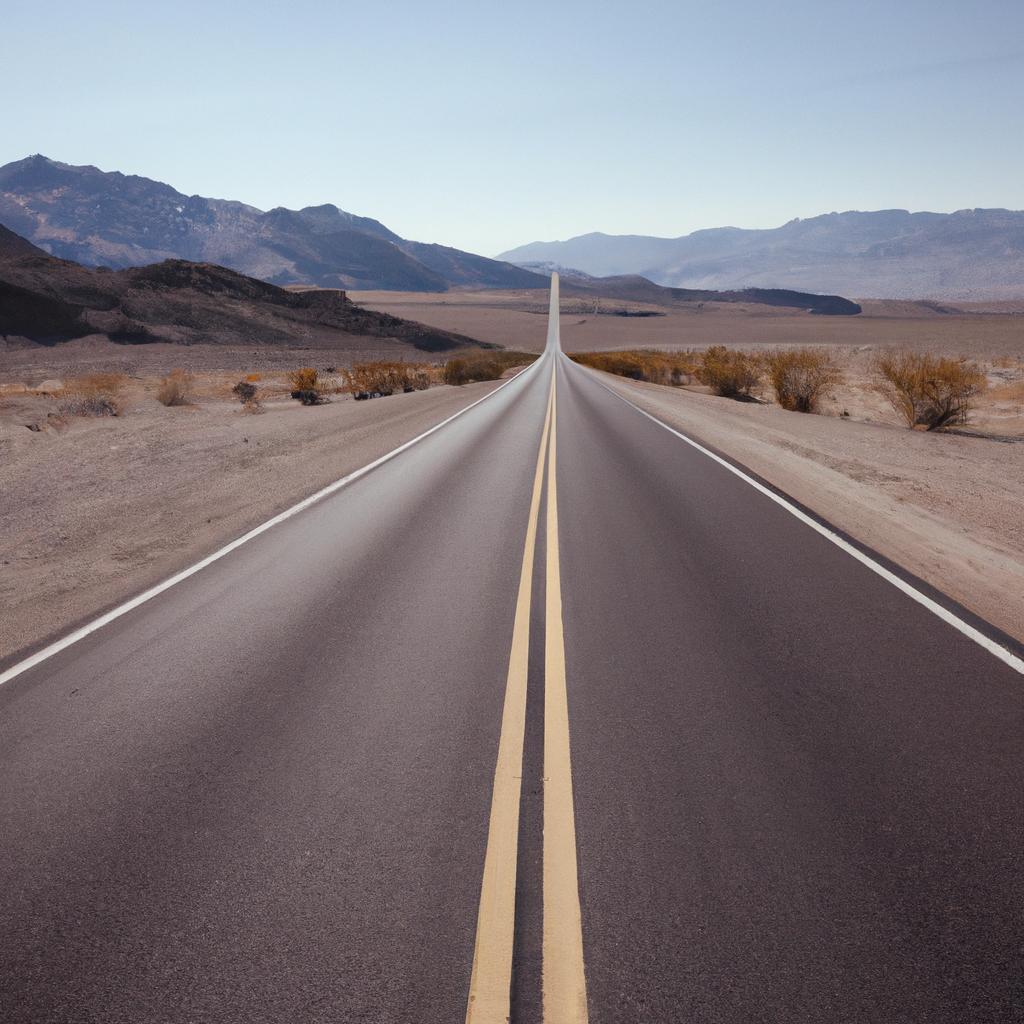 Driving on the Loneliest Road in America