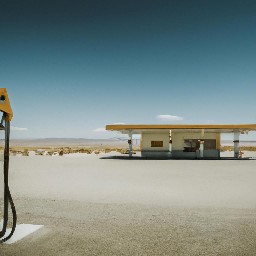 Fuel Stop on the Loneliest Road in America