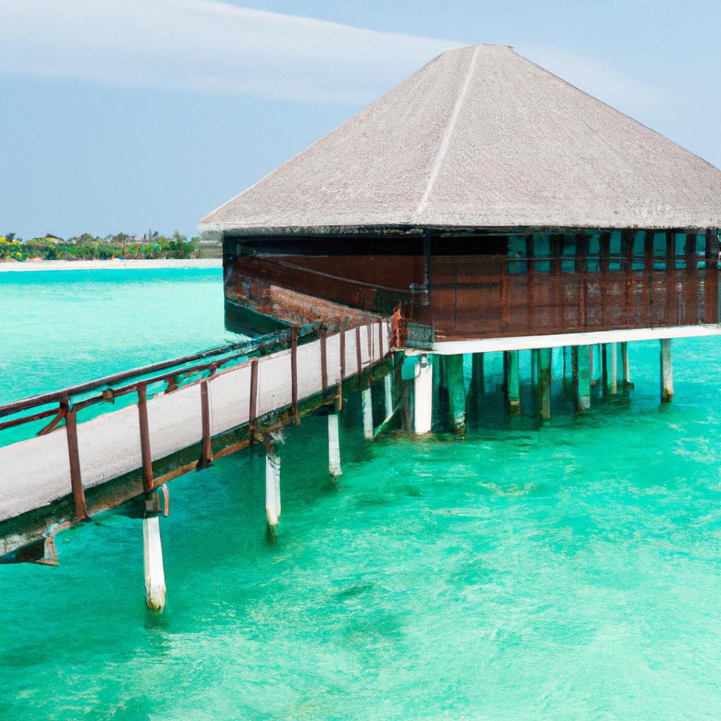 Experience ultimate privacy and comfort in a luxurious overwater bungalow in the Maldives