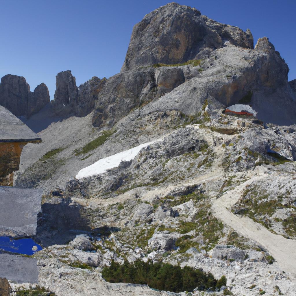 Visitors can take a guided tour of the Monte Cristallo refuge of the Alpini to learn more about its history and significance in the Italian Alps.