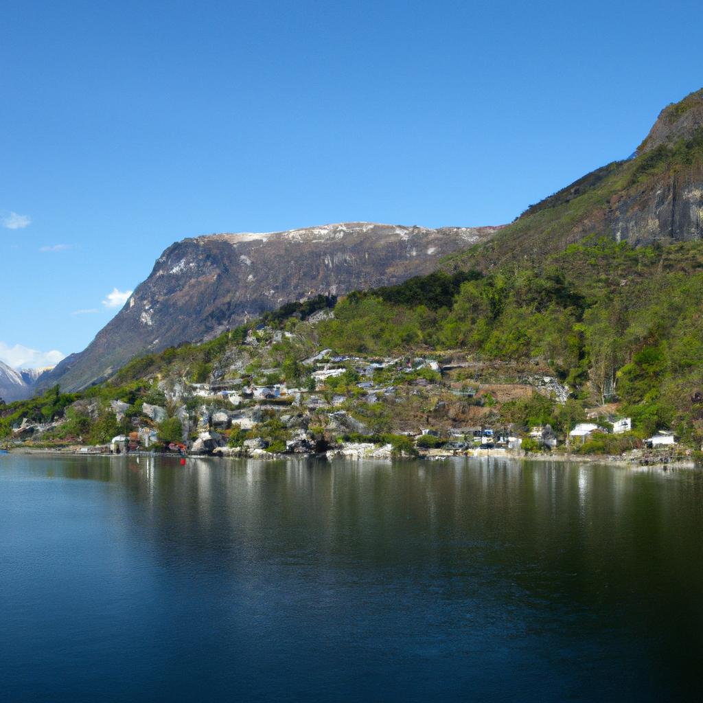 The picturesque villages along the Sognefjord offer a glimpse into Norwegian culture