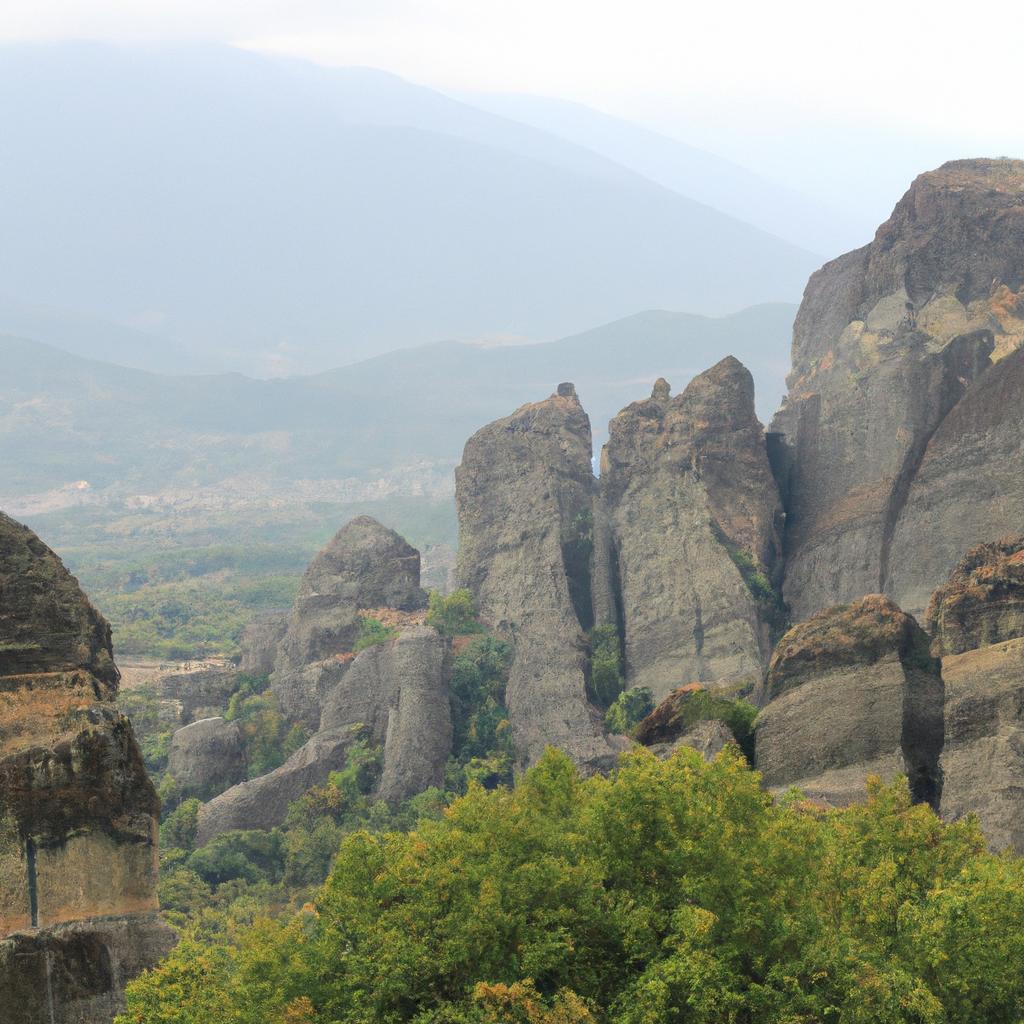 The breathtaking natural beauty of Meteora, Thessaly, Greece