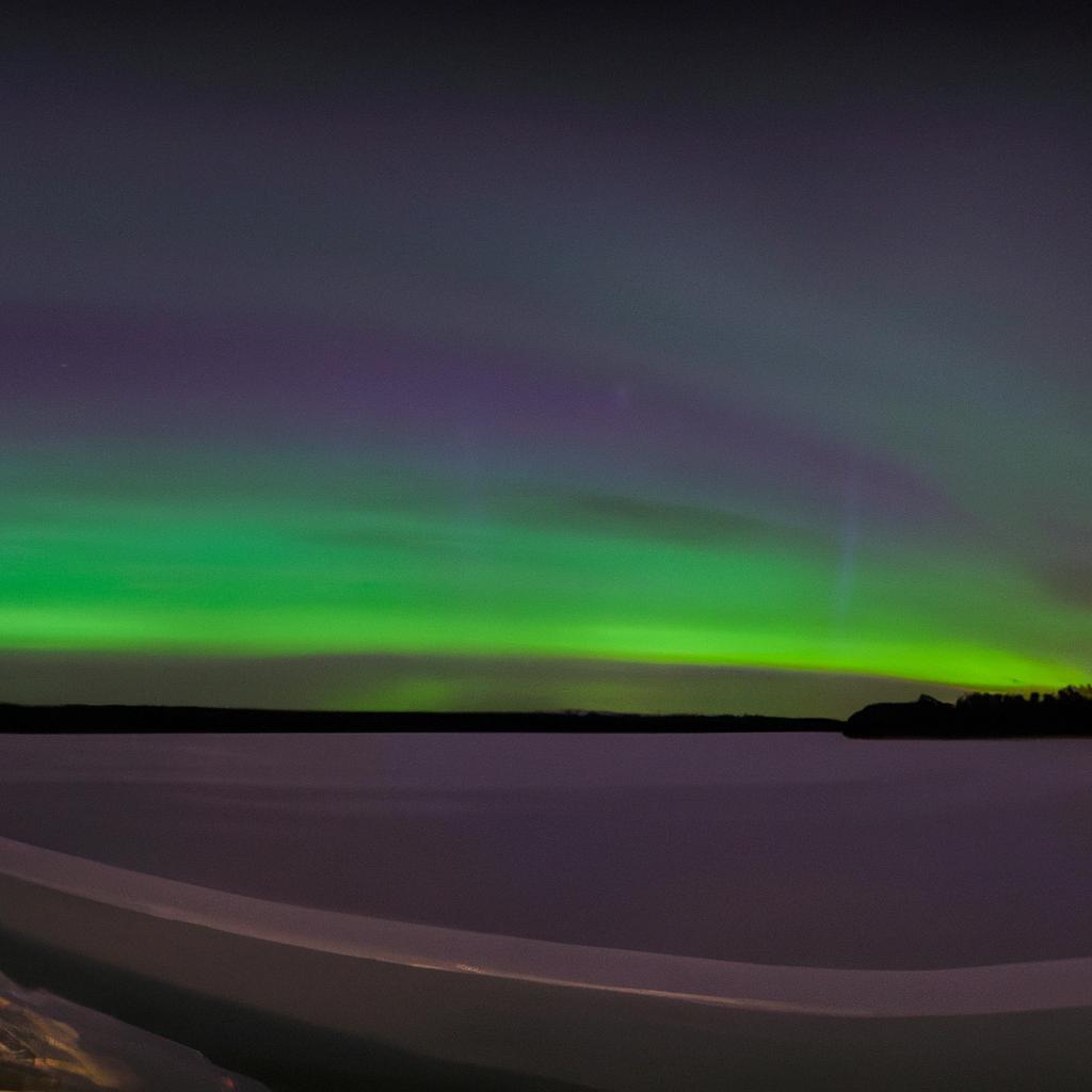 The Northern Lights are a spectacular natural phenomenon that can be seen in many locations in the Northern Hemisphere