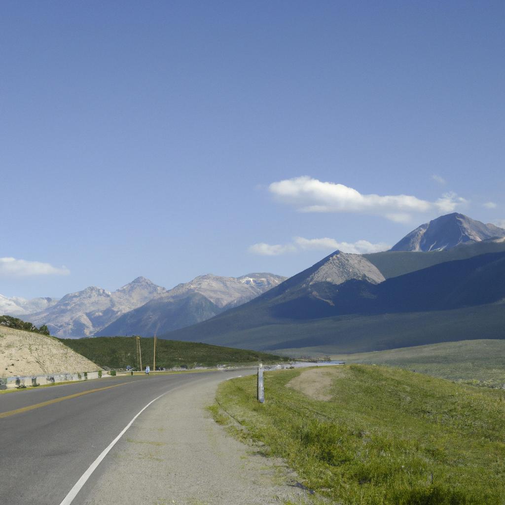 Taking in the breathtaking views of the Rockies from US 50