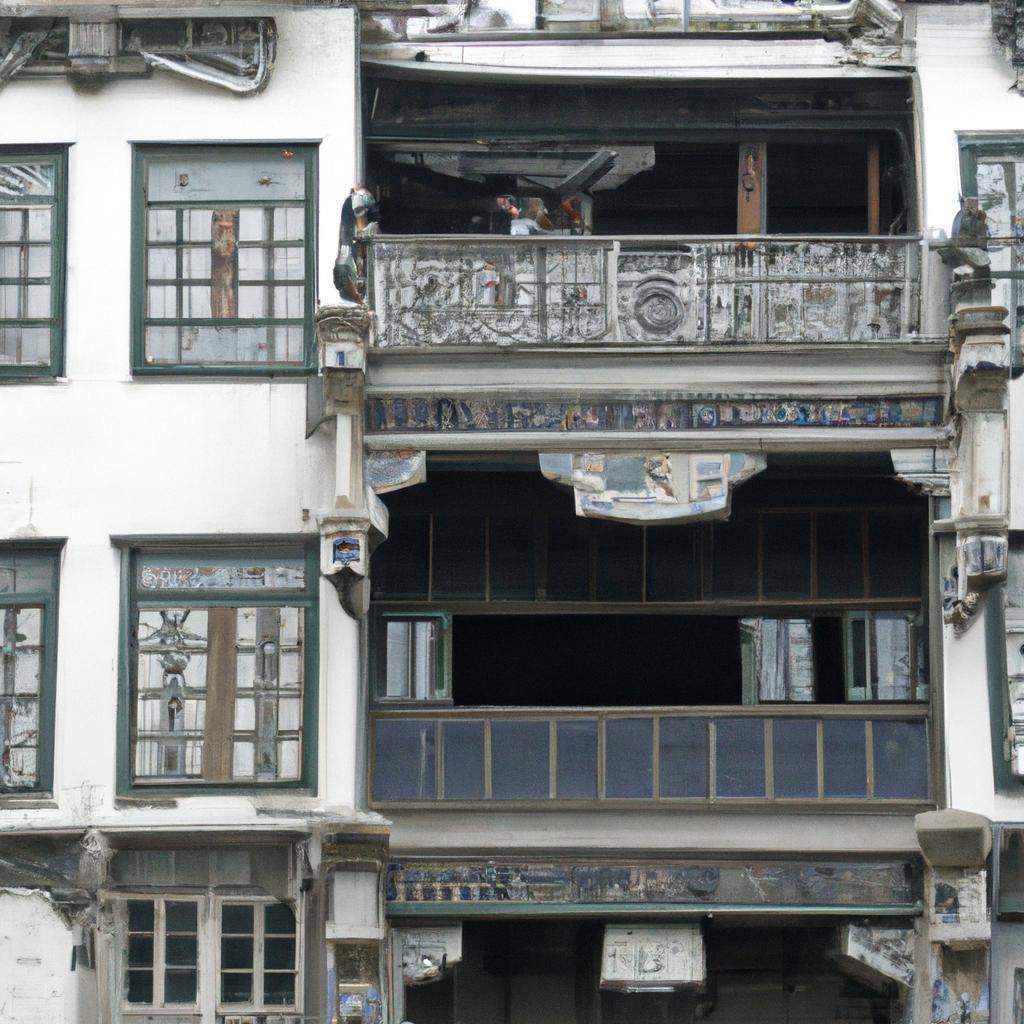 A view of the stunning architecture of the Piano House China, showcasing its unique design