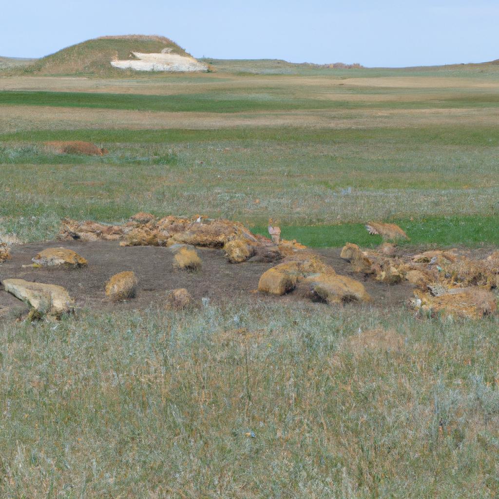The prairie dog is just one of many animal species that can be found in the Eastern Montana Badlands.
