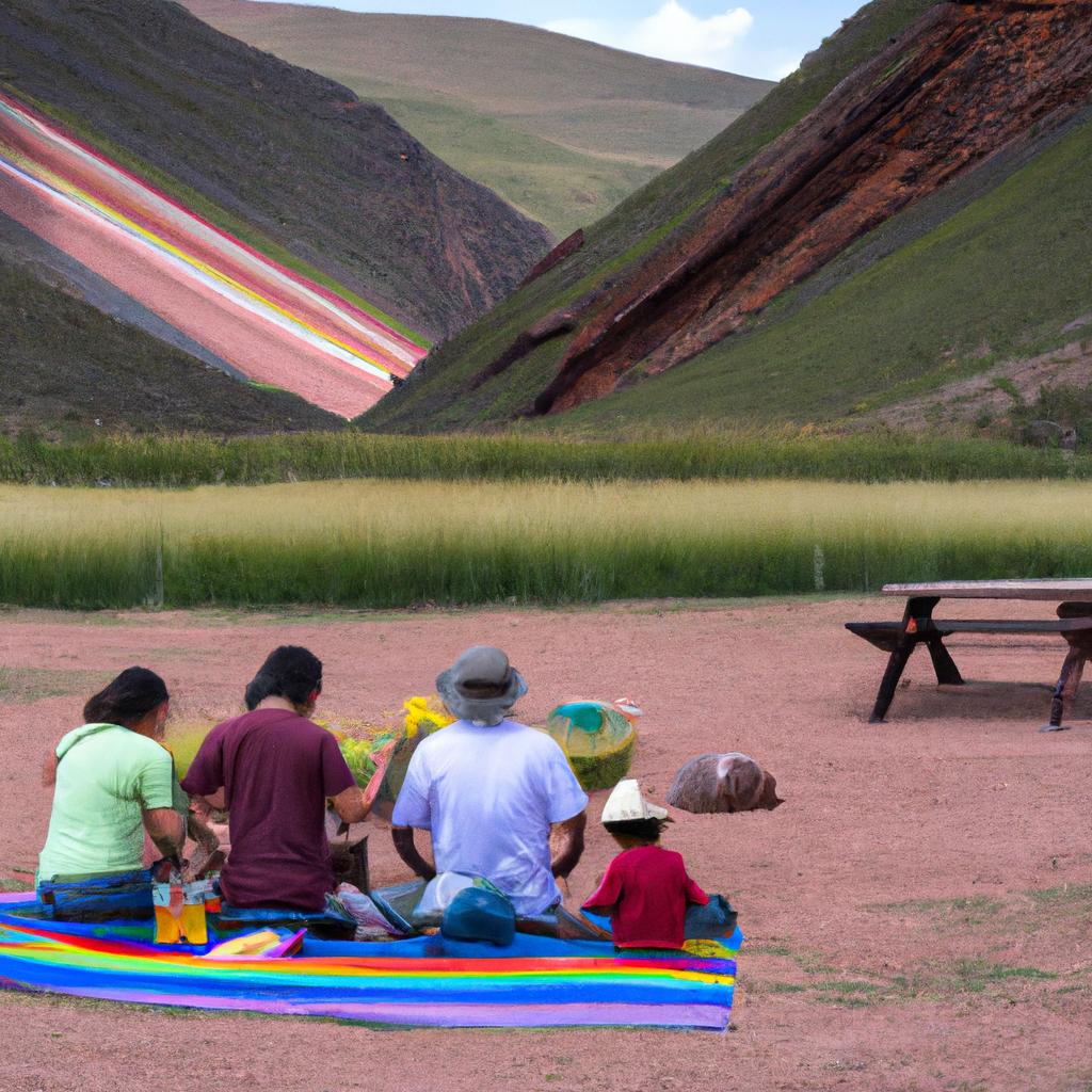 Create unforgettable memories with your loved ones at the Rainbow Mountains