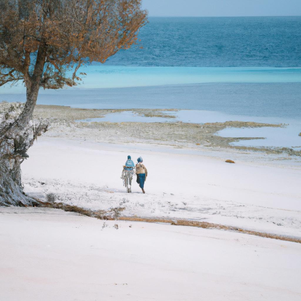 The Tree of Life Beach offers a romantic setting for couples