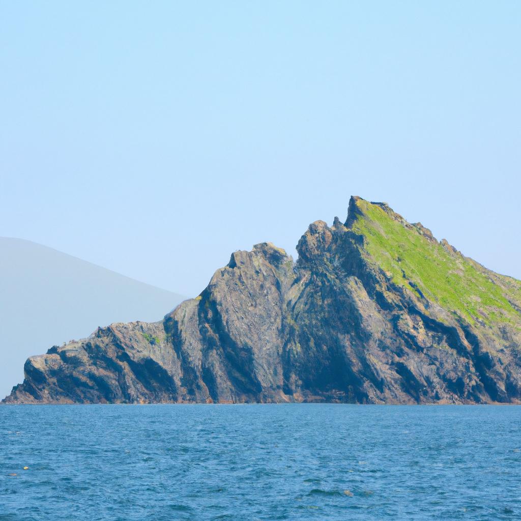 The Skellig Islands, Ireland - Rugged coastline and crystal clear waters