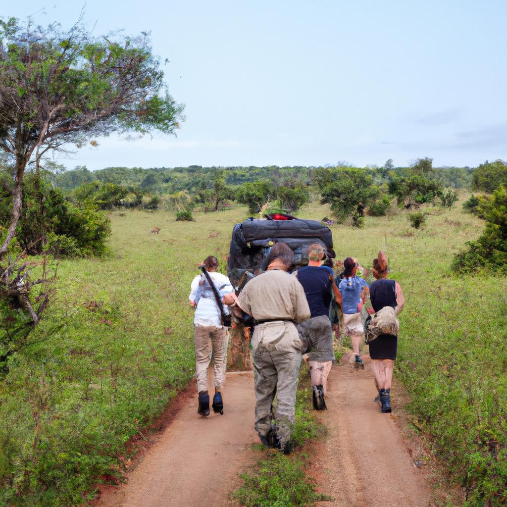 Experience wildlife up close on a safari tour at Mosi-oa-Tunya National Park