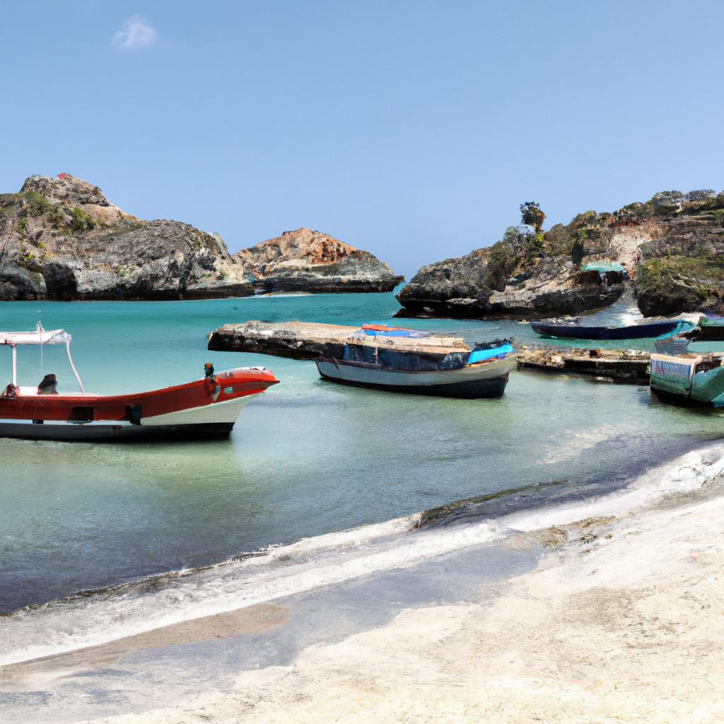 The crystal clear waters of Santa Cruz del Islote's beaches are perfect for swimming