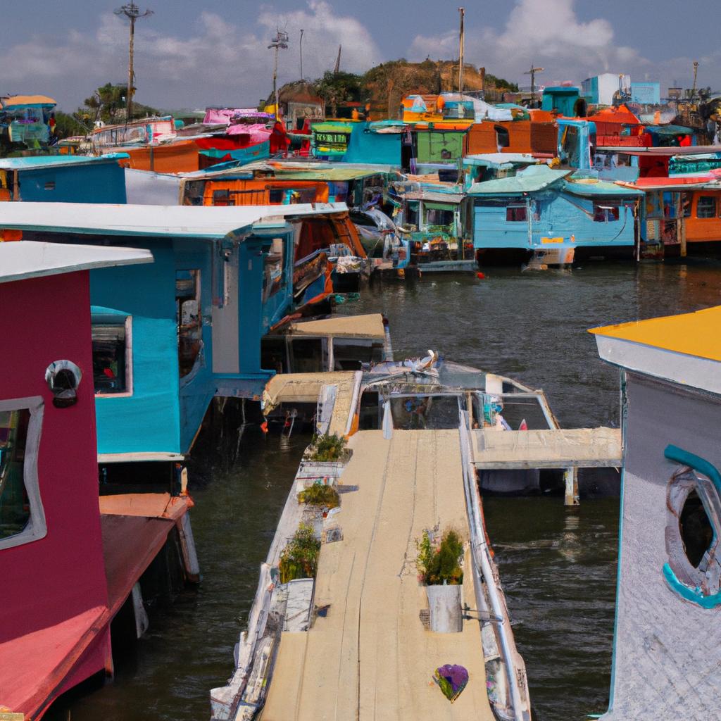 The vibrant houses of Santa Cruz del Islote are a sight to behold