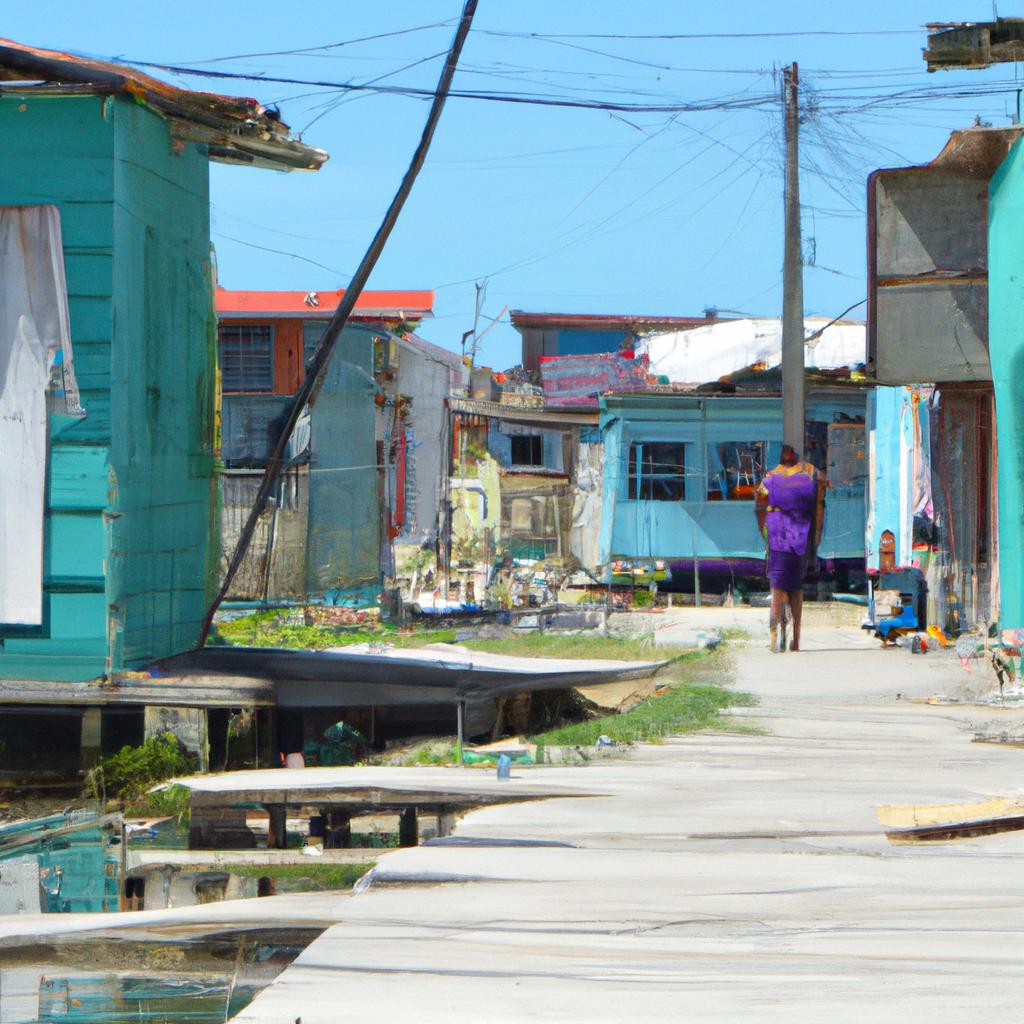 The locals of Santa Cruz del Islote go about their daily activities