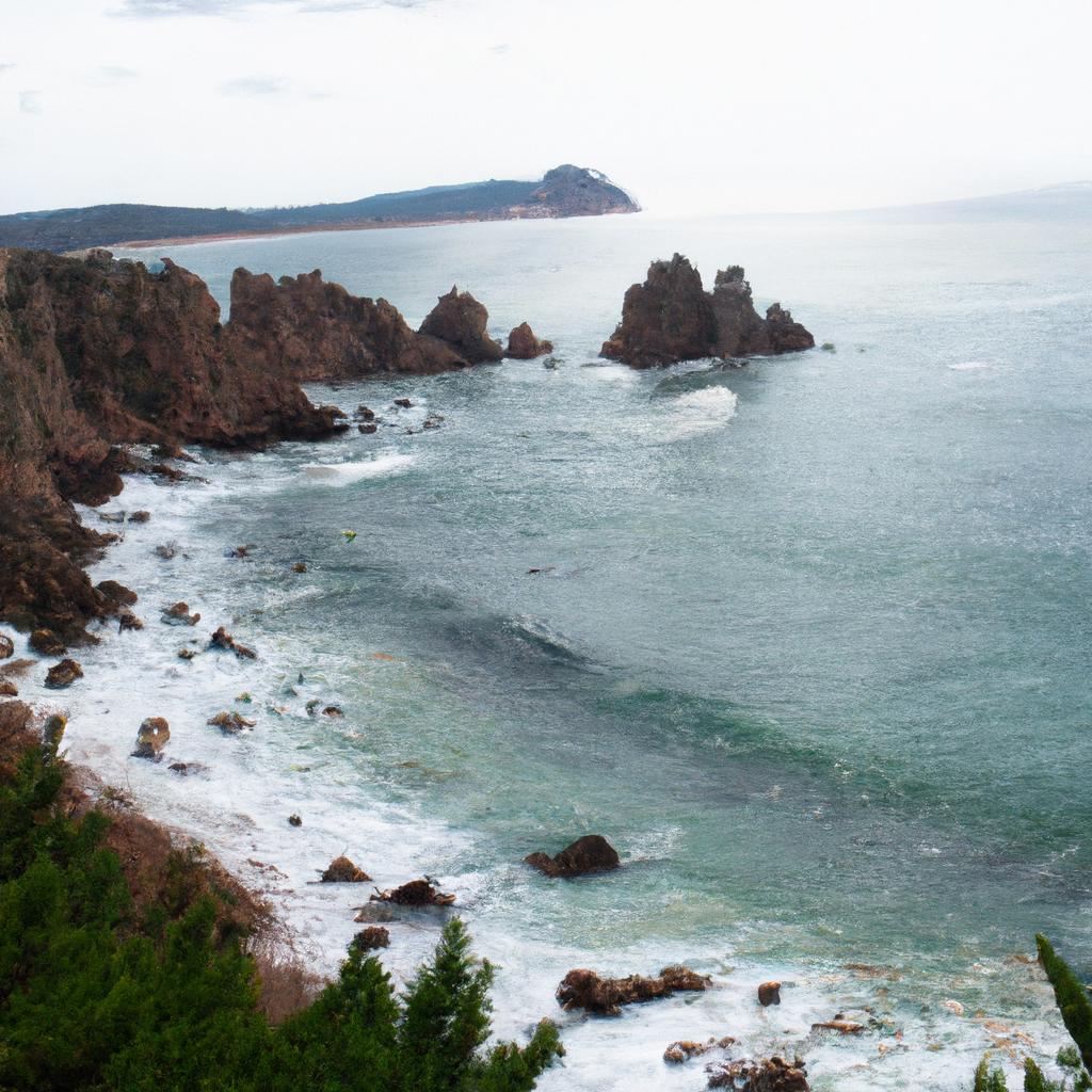 Santa Magdalena Coastline