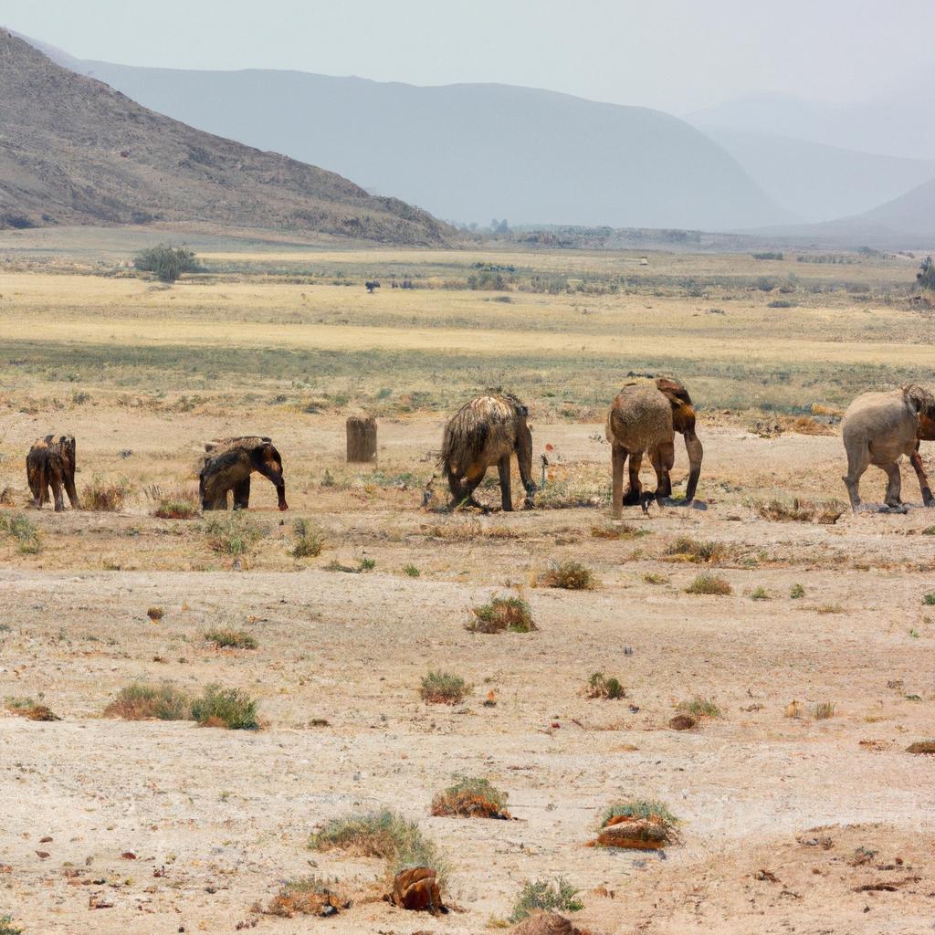 The incredible resilience of desert-adapted elephants in Skeleton Coast, Namibia
