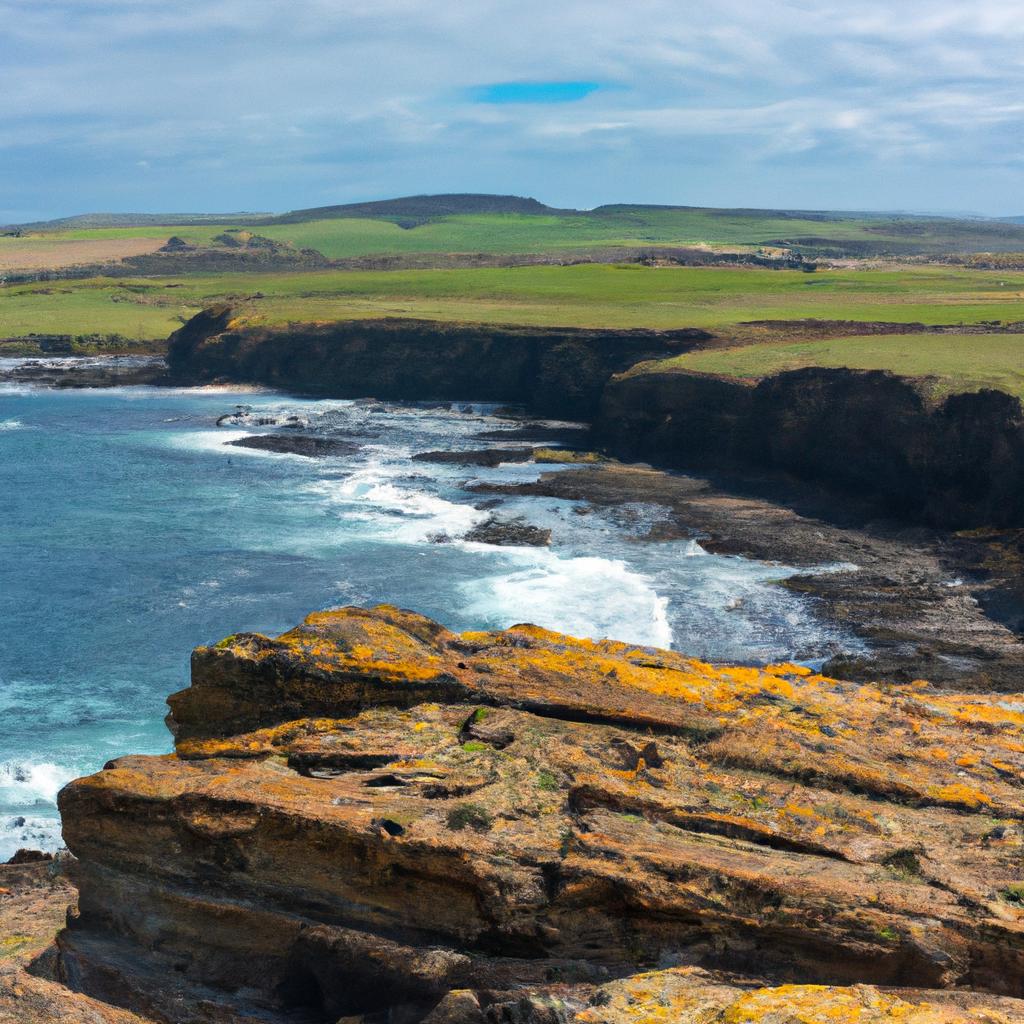 The rugged coastline at Slope Point is a photographer's dream