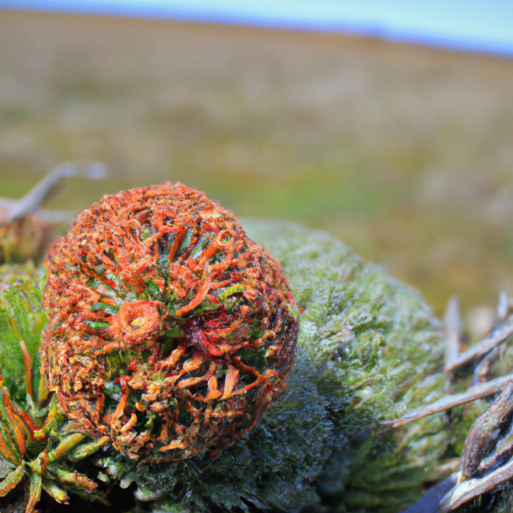 The plants at Slope Point have adapted to the harsh coastal conditions