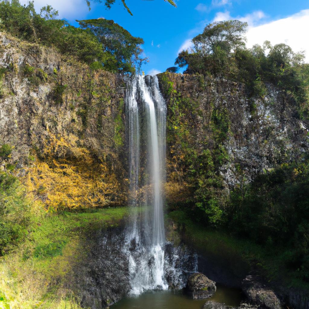 The Anatori waterfall is a must-see destination for nature lovers