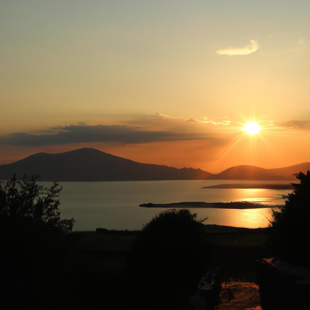 The Ring of Kerry offers stunning sunset views