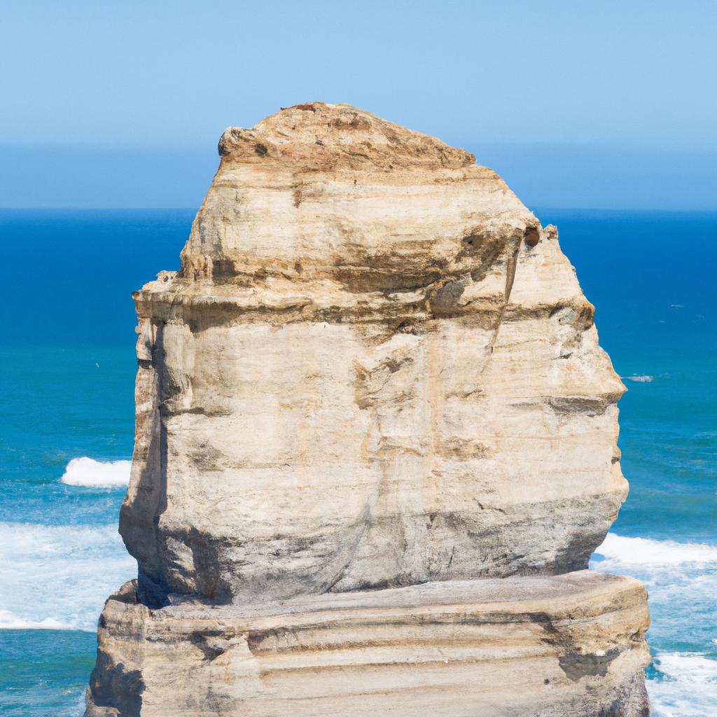 Zoom in on the unique limestone formations of The Twelve Apostles