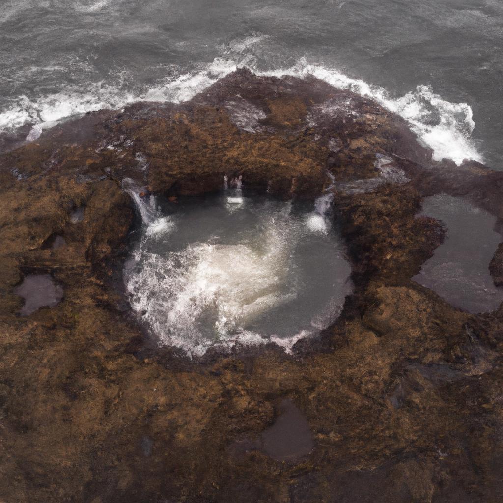 Thor's Well is a natural wonder that is best appreciated from above